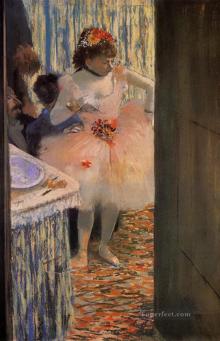 dancer in her dressing room 1 Edgar Degas Oil Paintings
